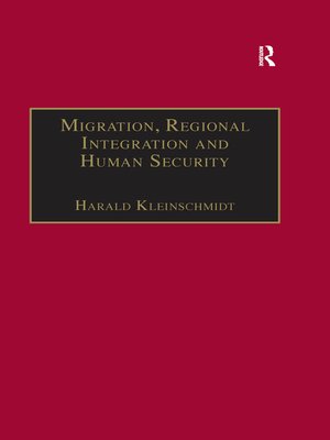 cover image of Migration, Regional Integration and Human Security